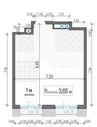 1-BD Apartment Sale, 55.6 sq. m. at Tishinskiy bulvar, Gruzinsky Val Street, 10, Moscow, Russia #2