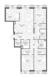 3-BD Apartment Sale, 156 sq. m. at Tishinskiy bulvar, Gruzinsky Val Street, 10, Moscow, Russia #2