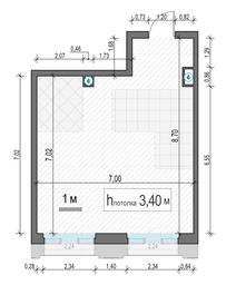 1-BD Apartment Sale, 53.4平方米 at Tishinskiy bulvar, Gruzinsky Val Street, 10, Moscow, Russia #4