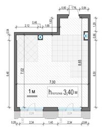 1-BD Apartment Sale, 53.4 sq. m. at Tishinskiy bulvar, Gruzinsky Val Street, 10, Moscow, Russia #2 1-BD Apartment Sale, 53.4 sq. m. at Tishinskiy bulvar, Gruzinsky Val Street, 10, Moscow, Russia #2