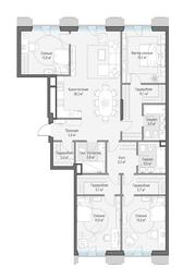 3-BD Apartment Sale, 152.9 sq. m. at Tishinskiy bulvar, Gruzinsky Val Street, 10, Moscow, Russia #2 3-BD Apartment Sale, 152.9 sq. m. at Tishinskiy bulvar, Gruzinsky Val Street, 10, Moscow, Russia #2