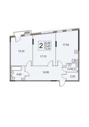 1-BD Apartment Sale, 73 sq. m. at Elyon, zhiloy kompleks Elyon, derevnya Kryukovo, Odintsovskiy Urban District, Moscow Region, Russia #2 1-BD Apartment Sale, 73 sq. m. at Elyon, zhiloy kompleks Elyon, derevnya Kryukovo, Odintsovskiy Urban District, Moscow Region, Russia #2