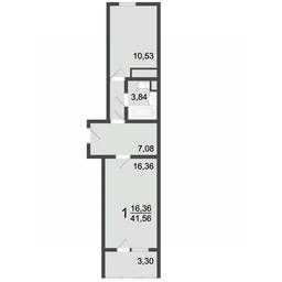 Apartment Sale, 42.9平方米 at Klever, Gorzhovitskaya ulitsa, Khotkovo, Sergiyevo-Posadskiy Urban District, Moscow Region, Russia #2 Apartment Sale, 42.9平方米 at Klever, Gorzhovitskaya ulitsa, Khotkovo, Sergiyevo-Posadskiy Urban District, Moscow Region, Russia #2