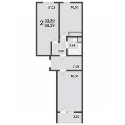 1-BD Apartment Sale, 62平方米 at Klever, Gorzhovitskaya ulitsa, Khotkovo, Sergiyevo-Posadskiy Urban District, Moscow Region, Russia #2 1-BD Apartment Sale, 62平方米 at Klever, Gorzhovitskaya ulitsa, Khotkovo, Sergiyevo-Posadskiy Urban District, Moscow Region, Russia #2