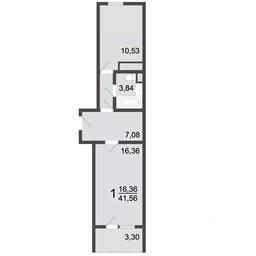 Apartment Sale, 42.7平方米 at Klever, Gorzhovitskaya ulitsa, Khotkovo, Sergiyevo-Posadskiy Urban District, Moscow Region, Russia #2 Apartment Sale, 42.7平方米 at Klever, Gorzhovitskaya ulitsa, Khotkovo, Sergiyevo-Posadskiy Urban District, Moscow Region, Russia #2