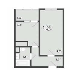 Apartment Sale, 33.9平方米 at Klever, Gorzhovitskaya ulitsa, Khotkovo, Sergiyevo-Posadskiy Urban District, Moscow Region, Russia #2