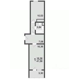 Apartment Sale, 42.7平方米 at Klever, Gorzhovitskaya ulitsa, Khotkovo, Sergiyevo-Posadskiy Urban District, Moscow Region, Russia #2 Apartment Sale, 42.7平方米 at Klever, Gorzhovitskaya ulitsa, Khotkovo, Sergiyevo-Posadskiy Urban District, Moscow Region, Russia #2