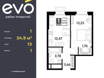 Apartment Sale, 34.9 sq. m. at EVO, Komsomolskaya Street, Reutov, Moscow Region, Russia #3 Apartment Sale, 34.9 sq. m. at EVO, Komsomolskaya Street, Reutov, Moscow Region, Russia #3
