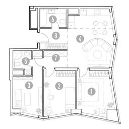 Продажа 2-комн. квартиры, 82,32 м² в ЖК «Уно Горбунова (UNO.Горбунова)», улица Горбунова, 27, Москва, Россия #3 Продажа 2-комн. квартиры, 82,32 м² в ЖК «Уно Горбунова (UNO.Горбунова)», улица Горбунова, 27, Москва, Россия #3