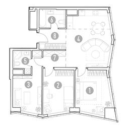 Продажа 2-комн. квартиры, 82,32 м² в ЖК «Уно Горбунова (UNO.Горбунова)», улица Горбунова, 27, Москва, Россия #2 Продажа 2-комн. квартиры, 82,32 м² в ЖК «Уно Горбунова (UNO.Горбунова)», улица Горбунова, 27, Москва, Россия #2