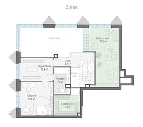 4-BD Apartment Sale, 169.9 sq. m. at Tishinskiy bulvar, Gruzinsky Val Street, 10, Moscow, Russia #2