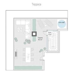 4-BD Apartment Sale, 169.9 sq. m. at Tishinskiy bulvar, Gruzinsky Val Street, 10, Moscow, Russia #3