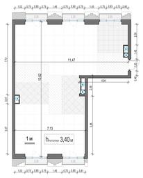 2-BD Apartment Sale, 114.1 sq. m. at Tishinskiy bulvar, Gruzinsky Val Street, 10, Moscow, Russia #3 2-BD Apartment Sale, 114.1 sq. m. at Tishinskiy bulvar, Gruzinsky Val Street, 10, Moscow, Russia #3