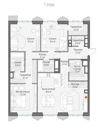 2-BD Apartment Sale, 142.3平方米 at Tishinskiy bulvar, Gruzinsky Val Street, 10, Moscow, Russia #3 2-BD Apartment Sale, 142.3平方米 at Tishinskiy bulvar, Gruzinsky Val Street, 10, Moscow, Russia #3
