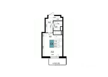 Apartment Sale, 25.3 sq. m. at Mikrorayon 6 6A, 6A mikrorayon, Odintsovo, Moscow Region, Russia #2 Apartment Sale, 25.3 sq. m. at Mikrorayon 6 6A, 6A mikrorayon, Odintsovo, Moscow Region, Russia #2