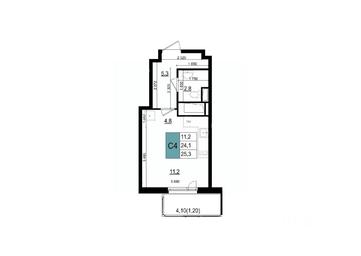 Apartment Sale, 25.3 sq. m. at Mikrorayon 6 6A, 6A mikrorayon, Odintsovo, Moscow Region, Russia #2 Apartment Sale, 25.3 sq. m. at Mikrorayon 6 6A, 6A mikrorayon, Odintsovo, Moscow Region, Russia #2