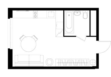 Apartment Sale, 27.7 sq. m. at Peredelkino Blizhnee, Korneya Chukovskogo Street, 1, Vnukovskoye Settlement, Moscow, Russia #2