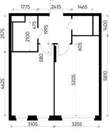 Apartment Sale, 44 sq. m. at Peredelkino Blizhnee, Korneya Chukovskogo Street, 1, Vnukovskoye Settlement, Moscow, Russia #4