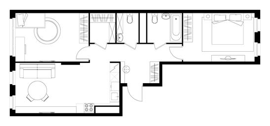 3-BD Apartment Sale, 68.7 sq. m. at Peredelkino Blizhnee, Korneya Chukovskogo Street, 1, Vnukovskoye Settlement, Moscow, Russia #2