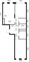 2-BD Apartment Sale, 66.7 sq. m. at Peredelkino Blizhnee, Korneya Chukovskogo Street, 1, Vnukovskoye Settlement, Moscow, Russia #4