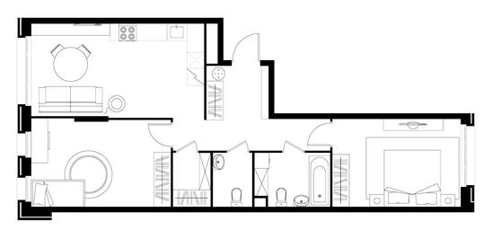 2-BD Apartment Sale, 69.8 sq. m. at Peredelkino Blizhnee, Korneya Chukovskogo Street, 1, Vnukovskoye Settlement, Moscow, Russia #2 2-BD Apartment Sale, 69.8 sq. m. at Peredelkino Blizhnee, Korneya Chukovskogo Street, 1, Vnukovskoye Settlement, Moscow, Russia #2