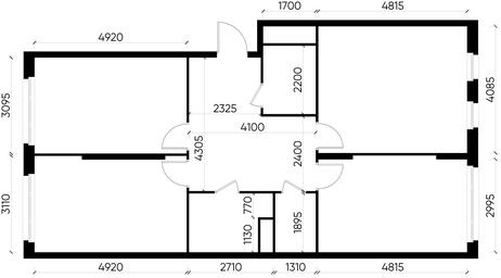 3-BD Apartment Sale, 89.7 sq. m. at Peredelkino Blizhnee, Korneya Chukovskogo Street, 1, Vnukovskoye Settlement, Moscow, Russia #4