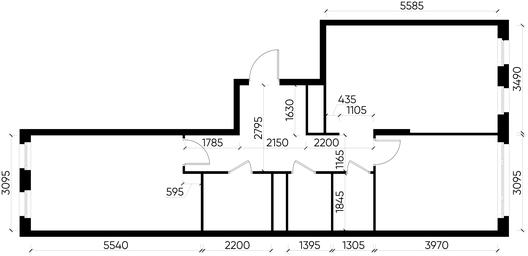 2-BD Apartment Sale, 68 sq. m. at Peredelkino Blizhnee, Korneya Chukovskogo Street, 1, Vnukovskoye Settlement, Moscow, Russia #4