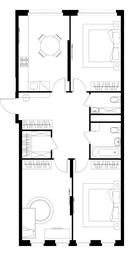 3-BD Apartment Sale, 83.9 sq. m. at Peredelkino Blizhnee, Korneya Chukovskogo Street, 1, Vnukovskoye Settlement, Moscow, Russia #2 3-BD Apartment Sale, 83.9 sq. m. at Peredelkino Blizhnee, Korneya Chukovskogo Street, 1, Vnukovskoye Settlement, Moscow, Russia #2
