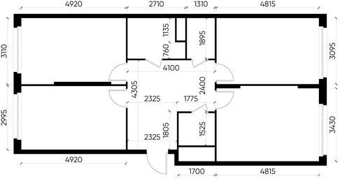 3-BD Apartment Sale, 85.2平方米 at Peredelkino Blizhnee, Korneya Chukovskogo Street, 1, Vnukovskoye Settlement, Moscow, Russia #4