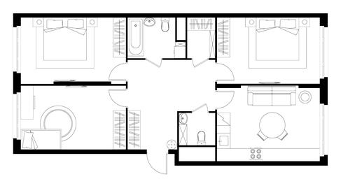 3-BD Apartment Sale, 85.2平方米 at Peredelkino Blizhnee, Korneya Chukovskogo Street, 1, Vnukovskoye Settlement, Moscow, Russia #2 3-BD Apartment Sale, 85.2平方米 at Peredelkino Blizhnee, Korneya Chukovskogo Street, 1, Vnukovskoye Settlement, Moscow, Russia #2