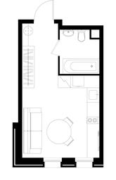 Apartment Sale, 23.8 sq. m. at Peredelkino Blizhnee, Korneya Chukovskogo Street, 1, Vnukovskoye Settlement, Moscow, Russia #3 Apartment Sale, 23.8 sq. m. at Peredelkino Blizhnee, Korneya Chukovskogo Street, 1, Vnukovskoye Settlement, Moscow, Russia #3