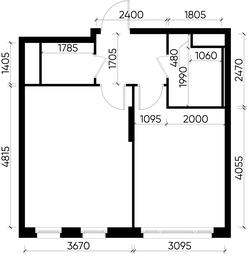 Apartment Sale, 41.4平方米 at Peredelkino Blizhnee, Korneya Chukovskogo Street, 1, Vnukovskoye Settlement, Moscow, Russia #4