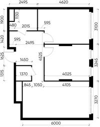 2-BD Apartment Sale, 62 sq. m. at Peredelkino Blizhnee, Korneya Chukovskogo Street, 1, Vnukovskoye Settlement, Moscow, Russia #4