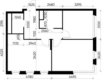 2-BD Apartment Sale, 57.6 sq. m. at Peredelkino Blizhnee, Korneya Chukovskogo Street, 1, Vnukovskoye Settlement, Moscow, Russia #4