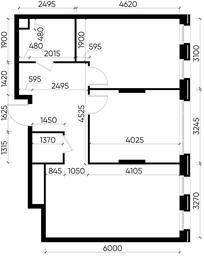 2-BD Apartment Sale, 62.3 sq. m. at Peredelkino Blizhnee, Korneya Chukovskogo Street, 1, Vnukovskoye Settlement, Moscow, Russia #4