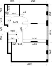 2-BD Apartment Sale, 62平方米 at Peredelkino Blizhnee, Korneya Chukovskogo Street, 1, Vnukovskoye Settlement, Moscow, Russia #4
