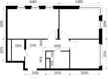 2-BD Apartment Sale, 61.4平方米 at Peredelkino Blizhnee, Korneya Chukovskogo Street, 1, Vnukovskoye Settlement, Moscow, Russia #4