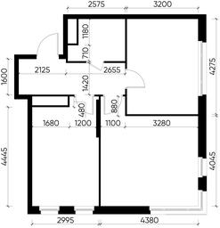 2-BD Apartment Sale, 57.7 sq. m. at Peredelkino Blizhnee, Korneya Chukovskogo Street, 1, Vnukovskoye Settlement, Moscow, Russia #4
