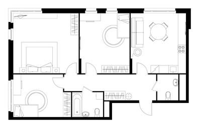 3-BD Apartment Sale, 91.6 sq. m. at Peredelkino Blizhnee, Korneya Chukovskogo Street, 1, Vnukovskoye Settlement, Moscow, Russia #2 3-BD Apartment Sale, 91.6 sq. m. at Peredelkino Blizhnee, Korneya Chukovskogo Street, 1, Vnukovskoye Settlement, Moscow, Russia #2
