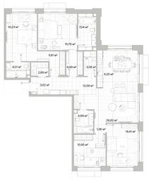4-BD Apartment Sale, 139.99平方米 at Mys, derevnya Likino, Odintsovskiy Urban District, Moscow Region, Russia #3 4-BD Apartment Sale, 139.99平方米 at Mys, derevnya Likino, Odintsovskiy Urban District, Moscow Region, Russia #3