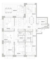 4-BD Apartment Sale, 154.84平方米 at Mys, derevnya Likino, Odintsovskiy Urban District, Moscow Region, Russia #2 4-BD Apartment Sale, 154.84平方米 at Mys, derevnya Likino, Odintsovskiy Urban District, Moscow Region, Russia #2