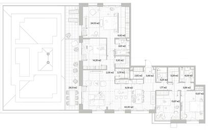 4-BD Apartment Sale, 165.43平方米 at Mys, derevnya Likino, Odintsovskiy Urban District, Moscow Region, Russia #4