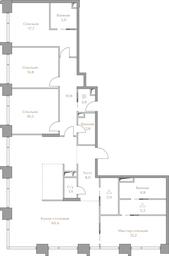 4-BD Apartment Sale, 174平方米 at Luzhniki Collection, Luzhnetskaya Embankment, 2/4с17, Moscow, Russia #2 4-BD Apartment Sale, 174平方米 at Luzhniki Collection, Luzhnetskaya Embankment, 2/4с17, Moscow, Russia #2