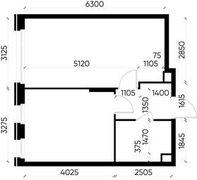 2-BD Apartment Sale, 40.6 sq. m. at Peredelkino Blizhnee, Korneya Chukovskogo Street, 1, Vnukovskoye Settlement, Moscow, Russia #4