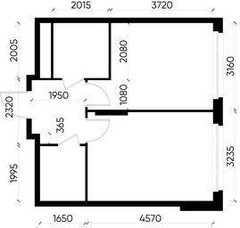 Apartment Sale, 39.1平方米 at Peredelkino Blizhnee, Korneya Chukovskogo Street, 1, Vnukovskoye Settlement, Moscow, Russia #4