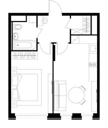 Apartment Sale, 43.9 sq. m. at Peredelkino Blizhnee, Korneya Chukovskogo Street, 1, Vnukovskoye Settlement, Moscow, Russia #2 Apartment Sale, 43.9 sq. m. at Peredelkino Blizhnee, Korneya Chukovskogo Street, 1, Vnukovskoye Settlement, Moscow, Russia #2