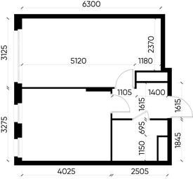 2-BD Apartment Sale, 39.8 sq. m. at Peredelkino Blizhnee, Korneya Chukovskogo Street, 1, Vnukovskoye Settlement, Moscow, Russia #4