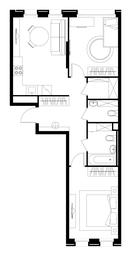 2-BD Apartment Sale, 63.1 sq. m. at Peredelkino Blizhnee, Korneya Chukovskogo Street, 1, Vnukovskoye Settlement, Moscow, Russia #2 2-BD Apartment Sale, 63.1 sq. m. at Peredelkino Blizhnee, Korneya Chukovskogo Street, 1, Vnukovskoye Settlement, Moscow, Russia #2