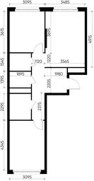 2-BD Apartment Sale, 62.5 sq. m. at Peredelkino Blizhnee, Korneya Chukovskogo Street, 1, Vnukovskoye Settlement, Moscow, Russia #4