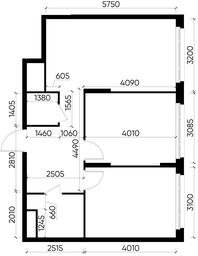 2-BD Apartment Sale, 58.3 sq. m. at Peredelkino Blizhnee, Korneya Chukovskogo Street, 1, Vnukovskoye Settlement, Moscow, Russia #4